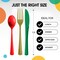 Exquisite Polished Plastic Silverware – 150 Pcs Heavy Duty Cutlery Set – 50 Each of Forks, Knives & Spoons – Disposable Utensil Set for Parties, Events & Catering – Flatware Set by Party Solids